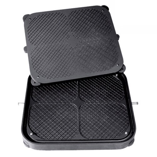 Cook-Matic Plates - Biscuits and Waffle with Cross